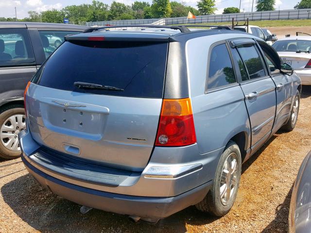 2C8GF68464R629196 - 2004 CHRYSLER PACIFICA BLUE photo 4