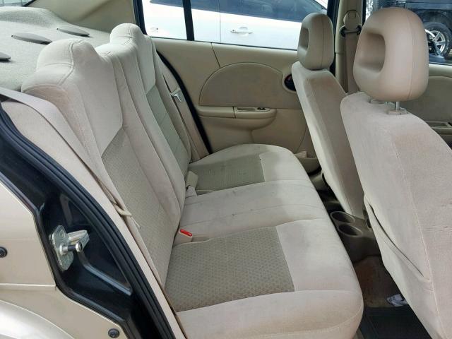 1G8AL52F65Z156521 - 2005 SATURN ION LEVEL BEIGE photo 6