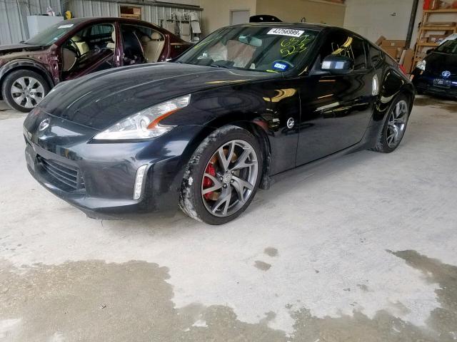 JN1AZ4EH8EM632523 - 2014 NISSAN 370Z BASE BLACK photo 2