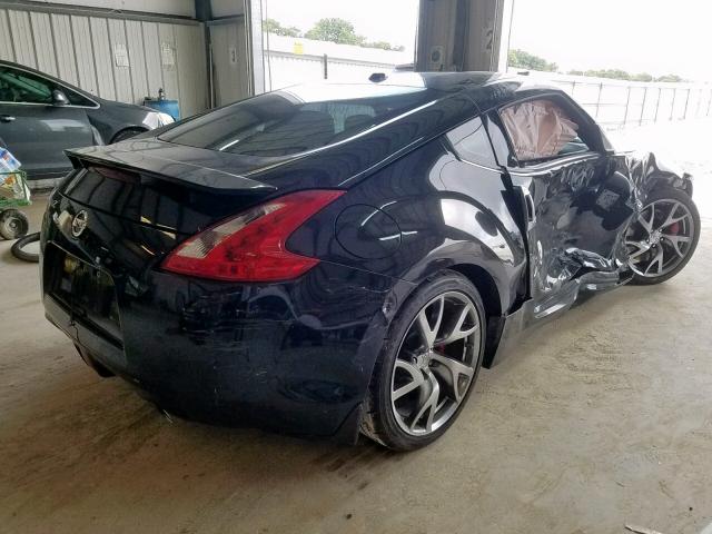 JN1AZ4EH8EM632523 - 2014 NISSAN 370Z BASE BLACK photo 4