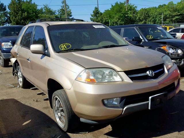 2HNYD18692H500026 - 2002 ACURA MDX TOURIN GOLD photo 1