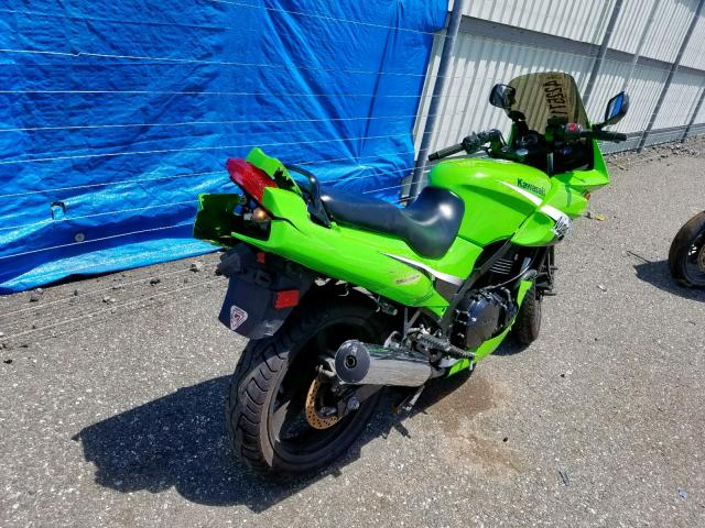 JKAEXVD176A098491 - 2006 KAWASAKI EX500 D GREEN photo 4