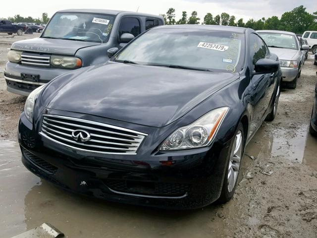 JN1CV6EK9AM101725 - 2010 INFINITI G37 BASE BLACK photo 2