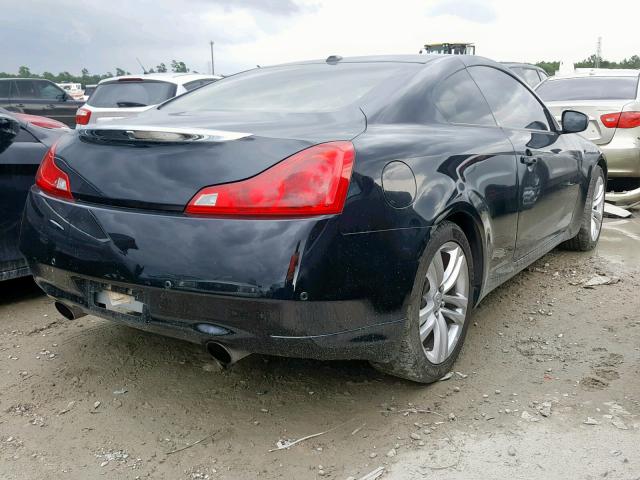 JN1CV6EK9AM101725 - 2010 INFINITI G37 BASE BLACK photo 4