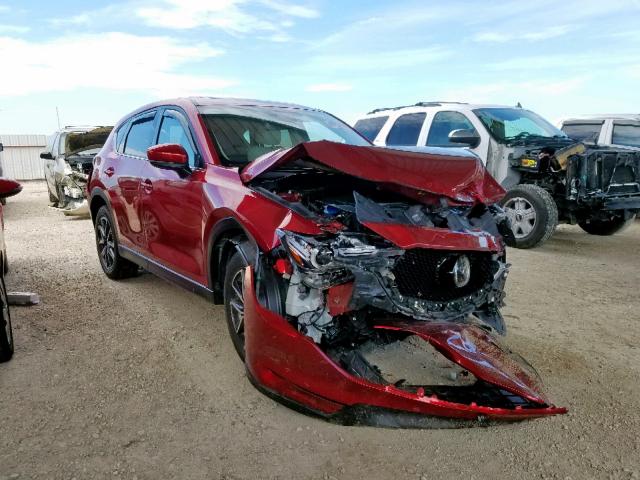 JM3KFADM6J0345259 - 2018 MAZDA CX-5 GRAND RED photo 1