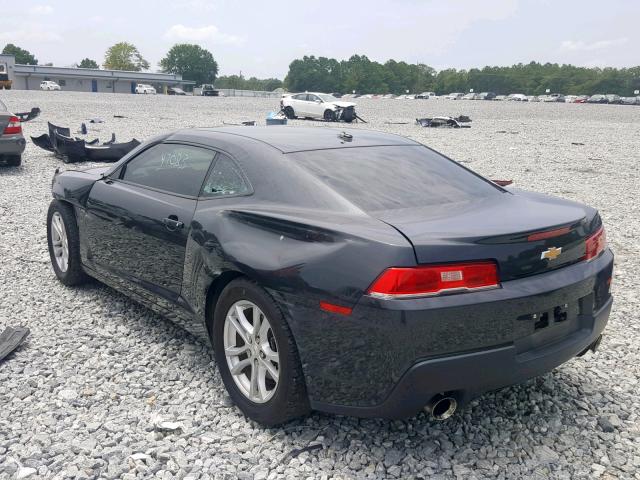 2G1FA1E31E9263927 - 2014 CHEVROLET CAMARO LS GRAY photo 3