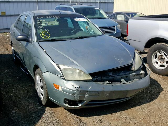 1FAFP34N35W290466 - 2005 FORD FOCUS ZX4 GREEN photo 1