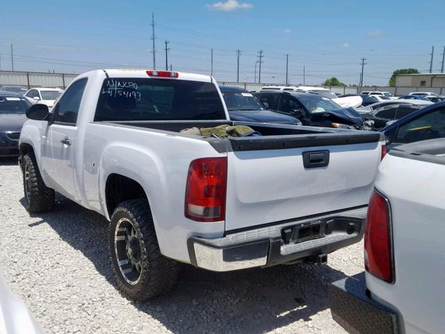 1GTN1TEX4DZ137518 - 2013 GMC SIERRA C15 WHITE photo 3