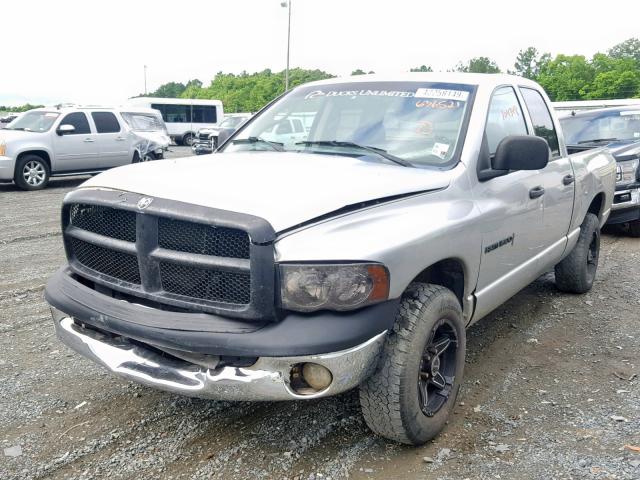 1D7HA18K63J636521 - 2003 DODGE RAM 1500 S SILVER photo 2