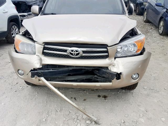 JTMBD31V185182914 - 2008 TOYOTA RAV4 LIMIT TAN photo 9