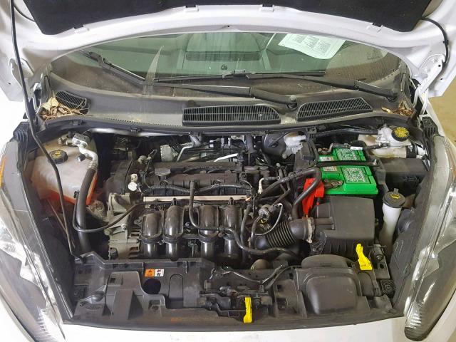 3FADP4AJXHM114971 - 2017 FORD FIESTA S WHITE photo 7