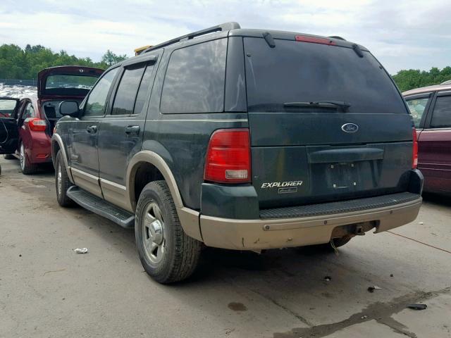 1FMDU74E72ZA16176 - 2002 FORD EXPLORER E GREEN photo 3