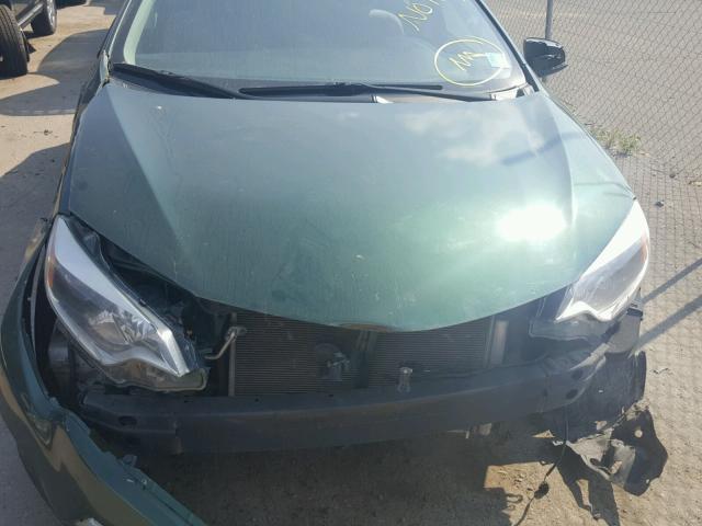 2T1BPRHE3EC149847 - 2014 TOYOTA COROLLA EC 绿色 照片 7