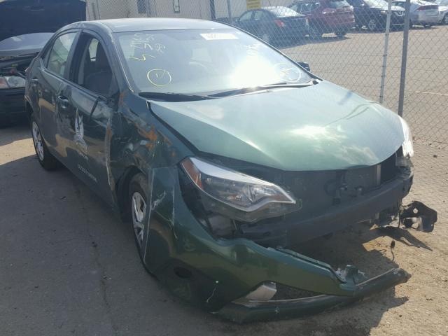2T1BPRHE3EC149847 - 2014 TOYOTA COROLLA EC 绿色 照片 9