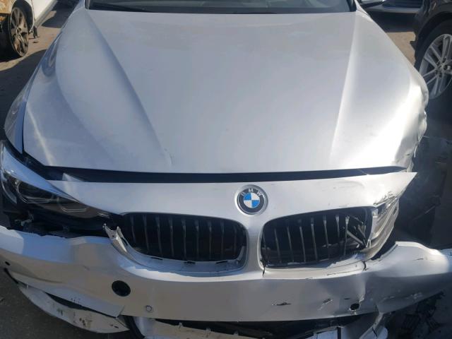 WBA4Z1C51KEE48614 - 2019 BMW 430I SILVER photo 7