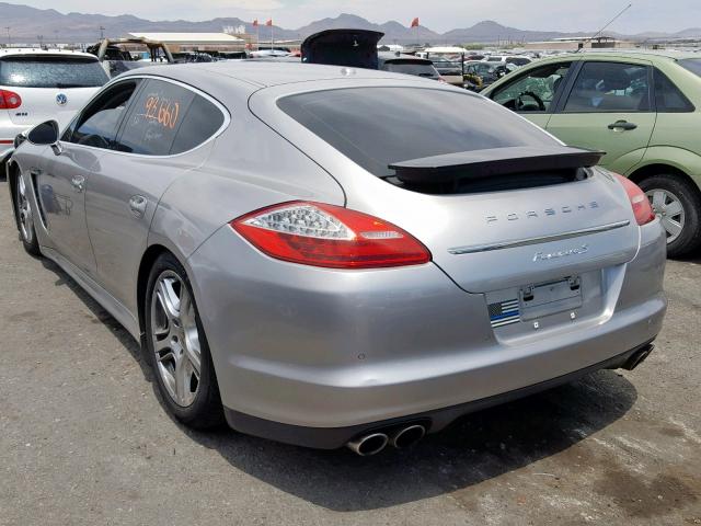 WP0AB2A75CL060283 - 2012 PORSCHE PANAMERA S GRAY photo 3