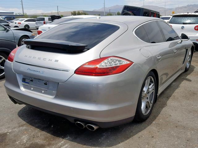 WP0AB2A75CL060283 - 2012 PORSCHE PANAMERA S GRAY photo 4