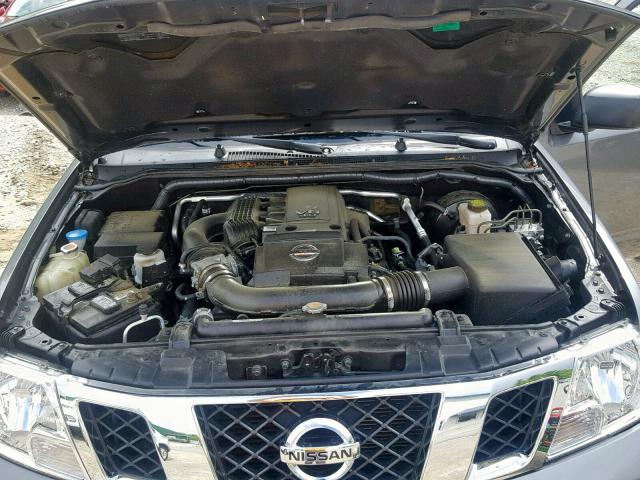 1N6AD0EV2JN755729 - 2018 NISSAN FRONTIER S GRAY photo 7