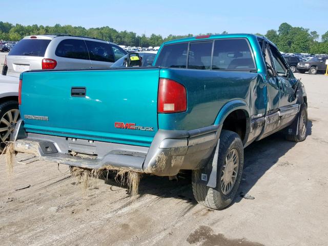 1GTDT19WXT8530858 - 1996 GMC SONOMA GREEN photo 4