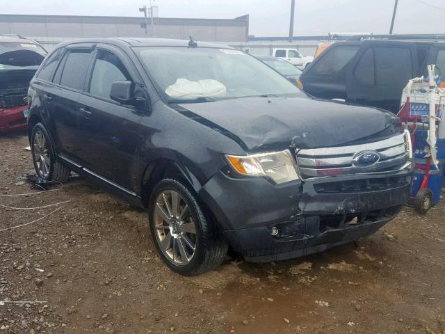 2FMDK38C27BA70602 - 2007 FORD EDGE SEL BLACK photo 1