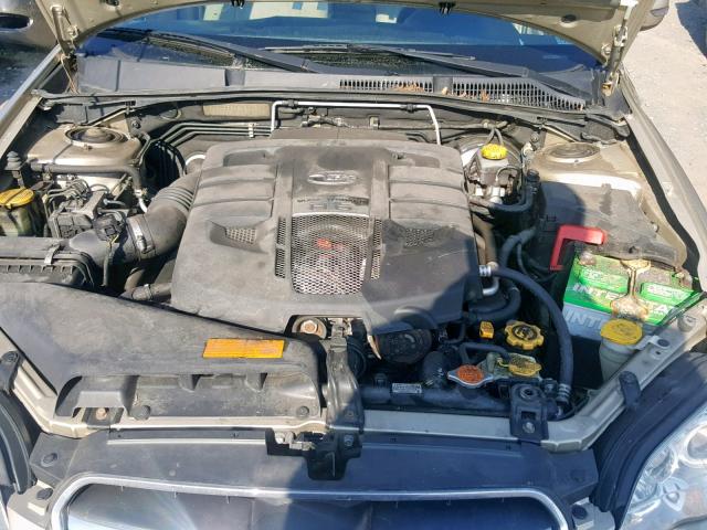 4S3BL856484214344 - 2008 SUBARU LEGACY 3.0 TAN photo 7