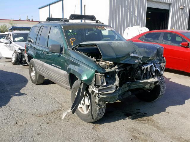 1J4FX58S5WC233057 - 1998 JEEP GRAND CHER GREEN photo 1