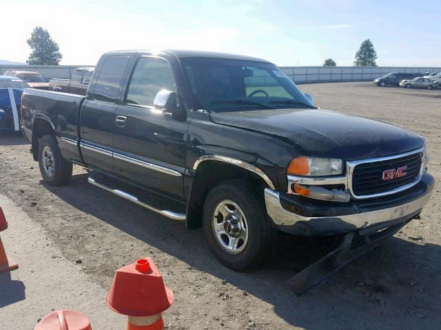 2GTEK19T511157290 - 2001 GMC NEW SIERRA BLACK photo 1