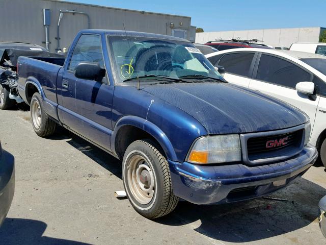 1GTCS14H138189468 - 2003 GMC SONOMA BLUE photo 1