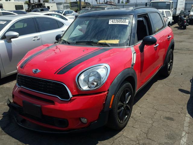 WMWZC3C53CWL85821 - 2012 MINI COOPER S C TWO TONE photo 2