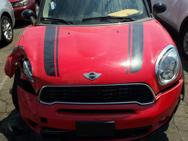 WMWZC3C53CWL85821 - 2012 MINI COOPER S C TWO TONE photo 7