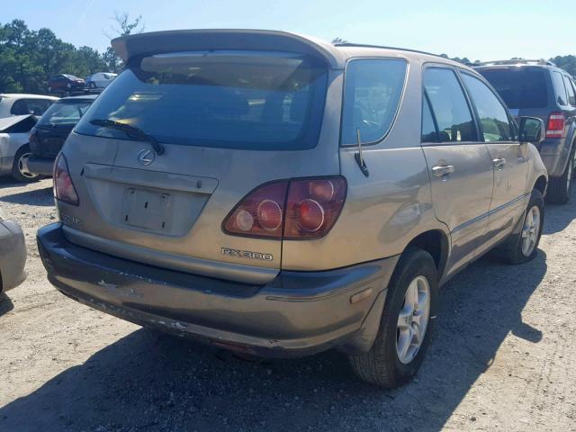 JT6HF10U2Y0114157 - 2000 LEXUS RX 300 TAN photo 4