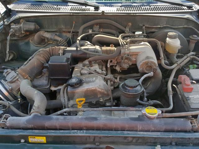 5TEPM62N12Z020999 - 2002 TOYOTA TACOMA GREEN photo 7