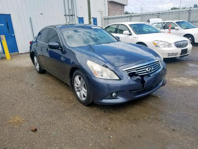 JN1DV6AP1BM830535 - 2011 INFINITI G25 BASE GRAY photo 1