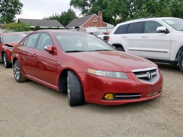 19UUA76557A005467 - 2007 ACURA TL TYPE S RED photo 1