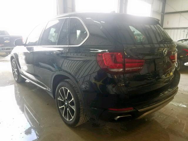 5UXKR6C59F0J79087 - 2015 BMW X5 XDRIVE5 BLACK photo 3