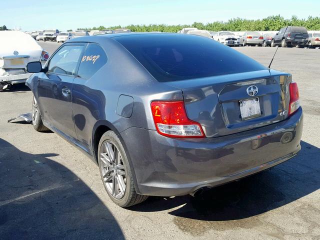 JTKJF5C73C3036818 - 2012 TOYOTA SCION TC გრაფიტი ფოტო 3