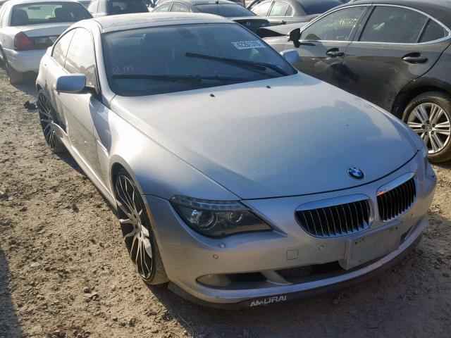 WBAEA53588CV91550 - 2008 BMW 650 I SILVER photo 1