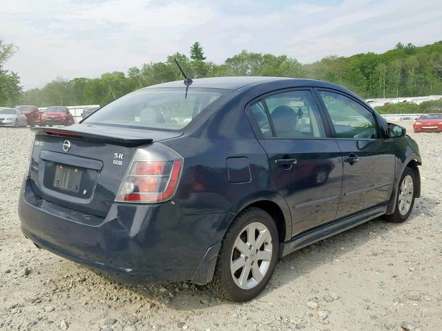 3N1AB61EX9L697126 - 2009 NISSAN SENTRA 2.0 GRAY photo 4