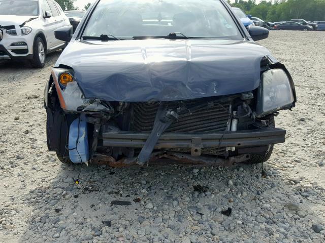 3N1AB61EX9L697126 - 2009 NISSAN SENTRA 2.0 GRAY photo 9