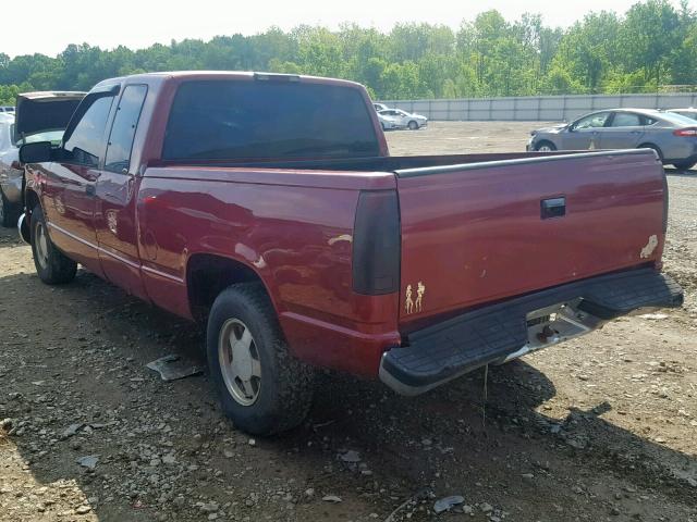 2GTEC19W5T1525980 - 1996 GMC SIERRA C15 RED photo 3