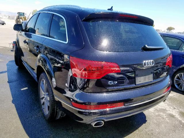 WA1LMAFE4FD010083 - 2015 AUDI Q7 TDI BLACK photo 3