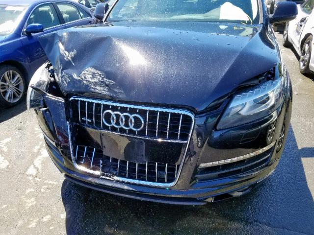 WA1LMAFE4FD010083 - 2015 AUDI Q7 TDI BLACK photo 7