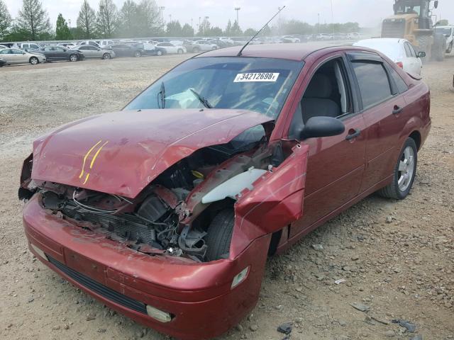 1FAFP38Z14W137970 - 2004 FORD FOCUS ZTS RED photo 2