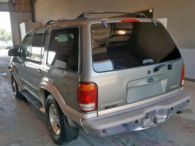 1FMZU74E1YUB86528 - 2000 FORD EXPLORER E GREEN photo 3