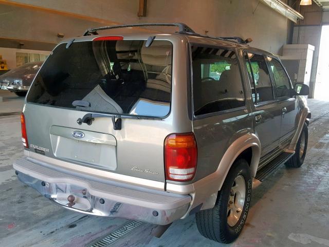 1FMZU74E1YUB86528 - 2000 FORD EXPLORER E GREEN photo 4