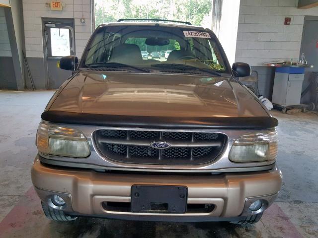 1FMZU74E1YUB86528 - 2000 FORD EXPLORER E GREEN photo 9