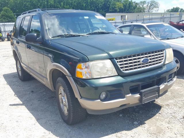 1FMDU74E22UA58428 - 2002 FORD EXPLORER E GREEN photo 1