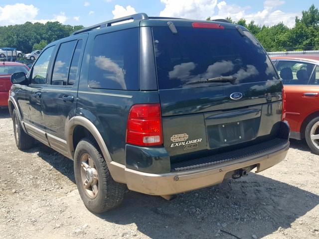 1FMDU74E22UA58428 - 2002 FORD EXPLORER E GREEN photo 3