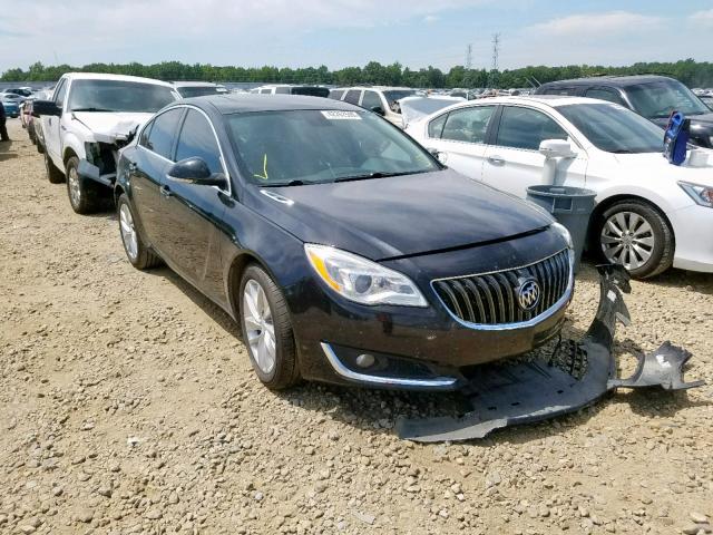 2G4GN5EX4E9268805 - 2014 BUICK REGAL PREM BLACK photo 1