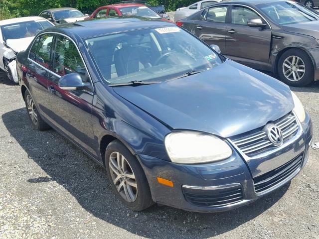 3VWSF81K36M642527 - 2006 VOLKSWAGEN JETTA 2.5 BLUE photo 1